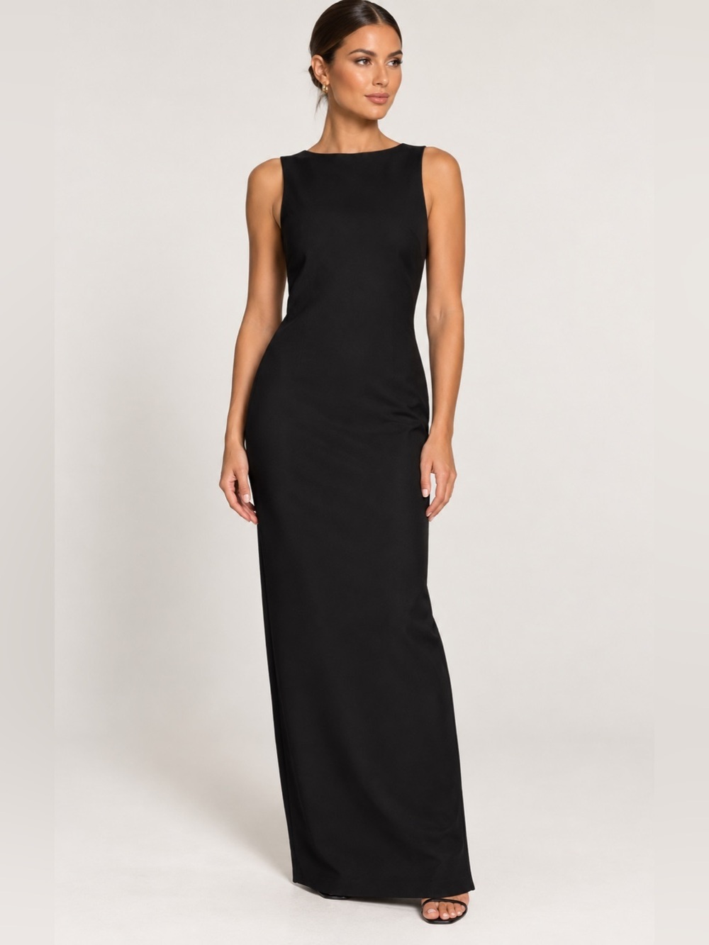 grey/ven black dress sz M